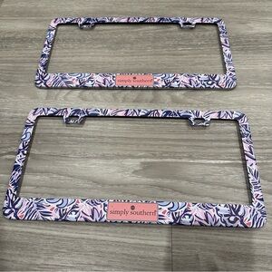 Simply Southern license plate frames